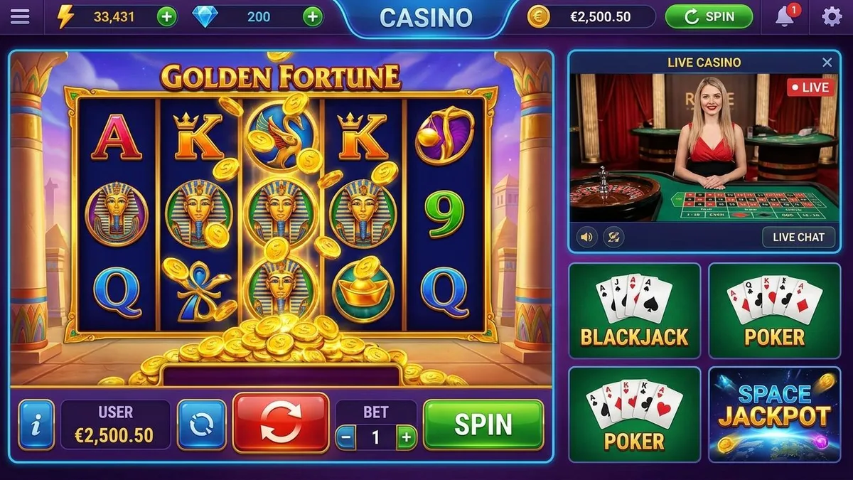 Casino spellen